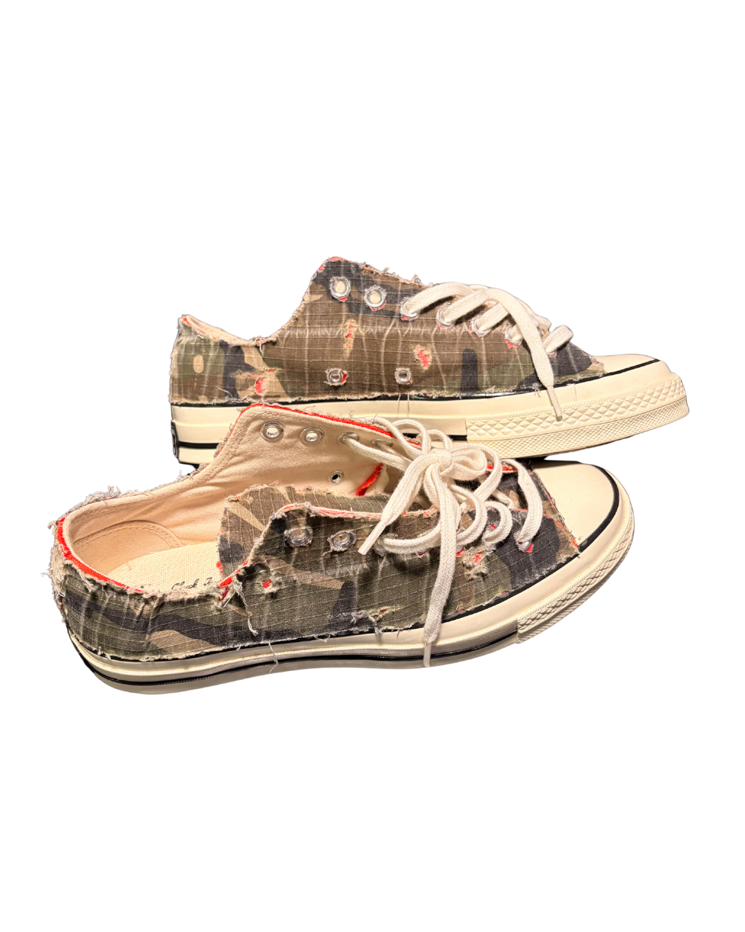 Orange Camo Chuck 70s